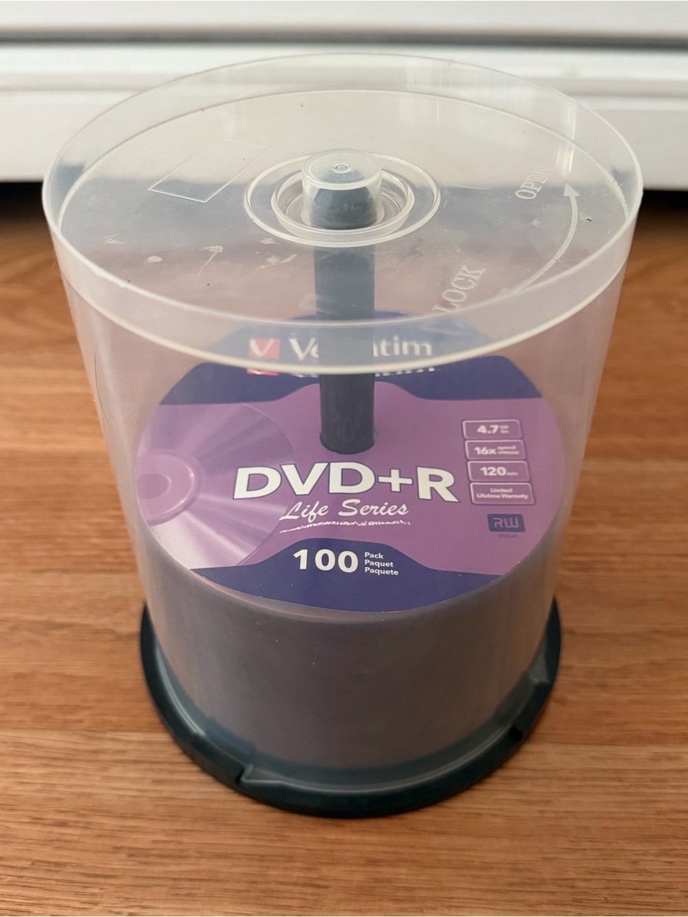 56 Blank DVD’s